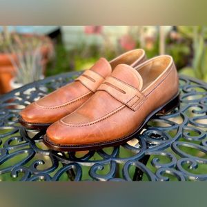 Bally — Webb Leather Penny Loafers
